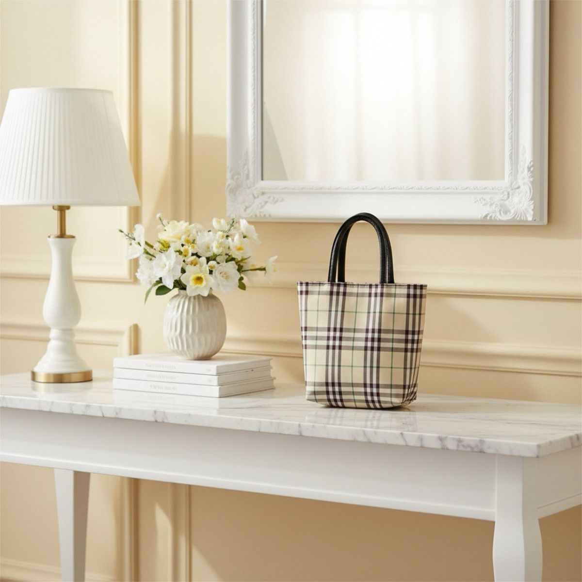 Burberry Vintage Burberry Mini Tote Bag Size ONE SIZE - 2 Thumbnail