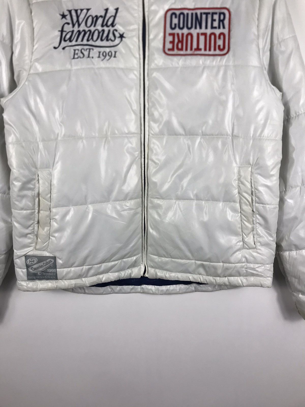 Sex Skateboards ⚡️Vintage Counter Culture Hooded Puffer Jacket Size US M / EU 48-50 / 2 - 5 Thumbnail