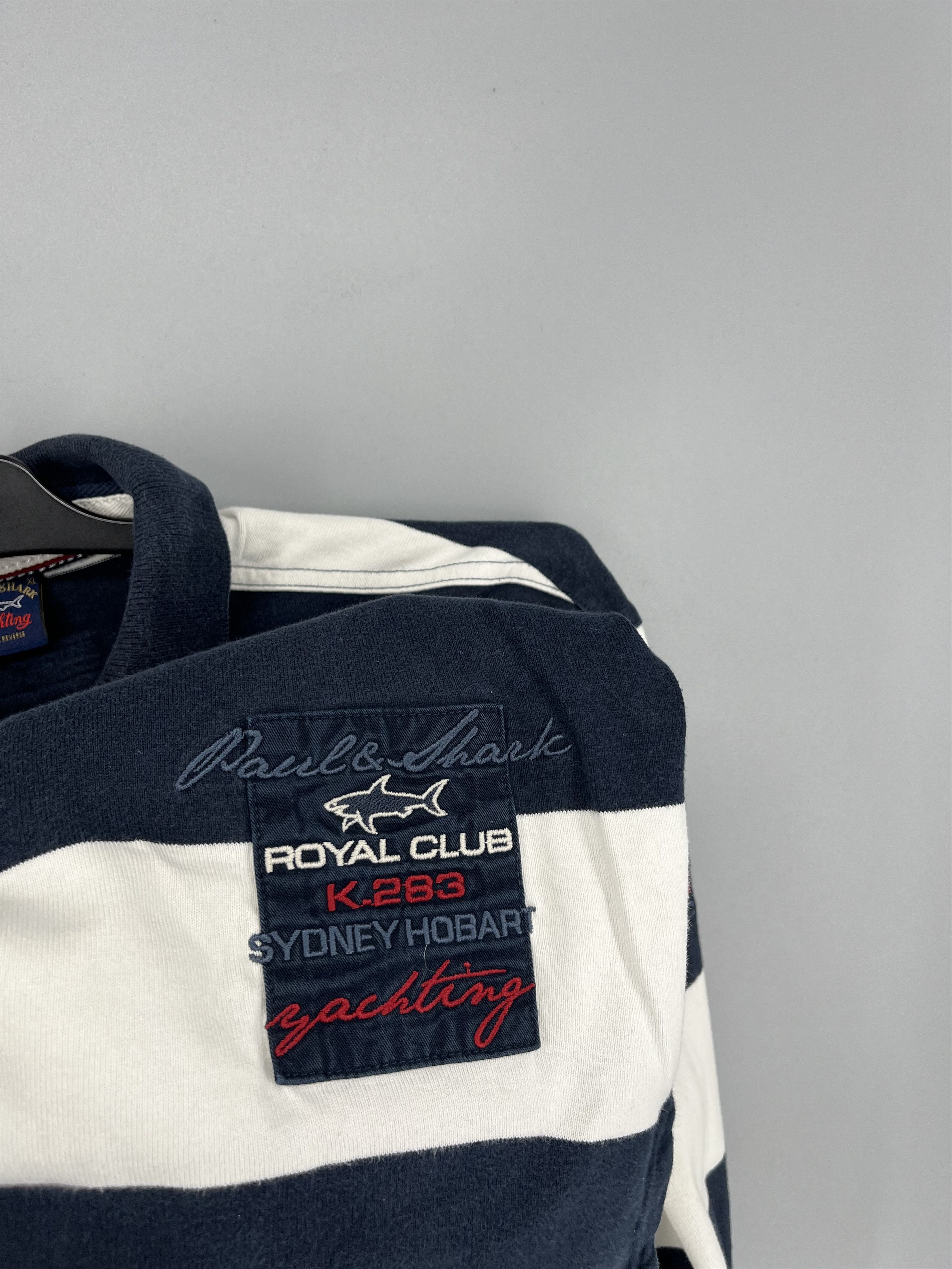 Paul & Shark Vintage Paul & Shark Yachting Rugby Polo Shirt XL Size US XL / EU 56 / 4 - 5 Thumbnail