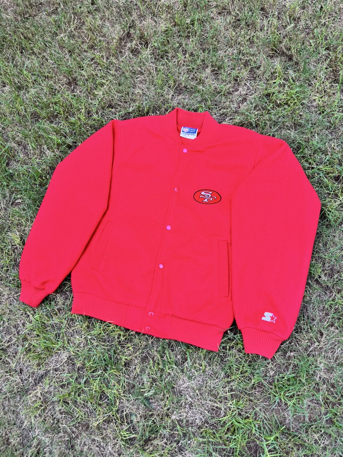 NFL Vintage 90s NFL San Francisco 49ers Starter Zip Jacket Size US S / EU 44-46 / 1 - 2 Thumbnail