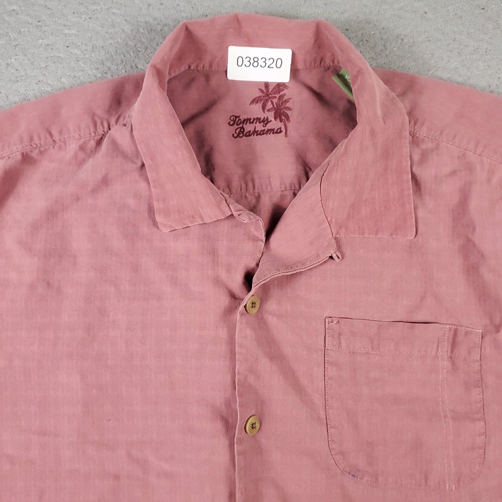 Tommy Bahama Tommy Bahama Shirt Mens XL Red Silk Hawaiian Button-Up Short Sleeve Aloha Beach Casual Size US XL / EU 56 / 4 - 2 Thumbnail