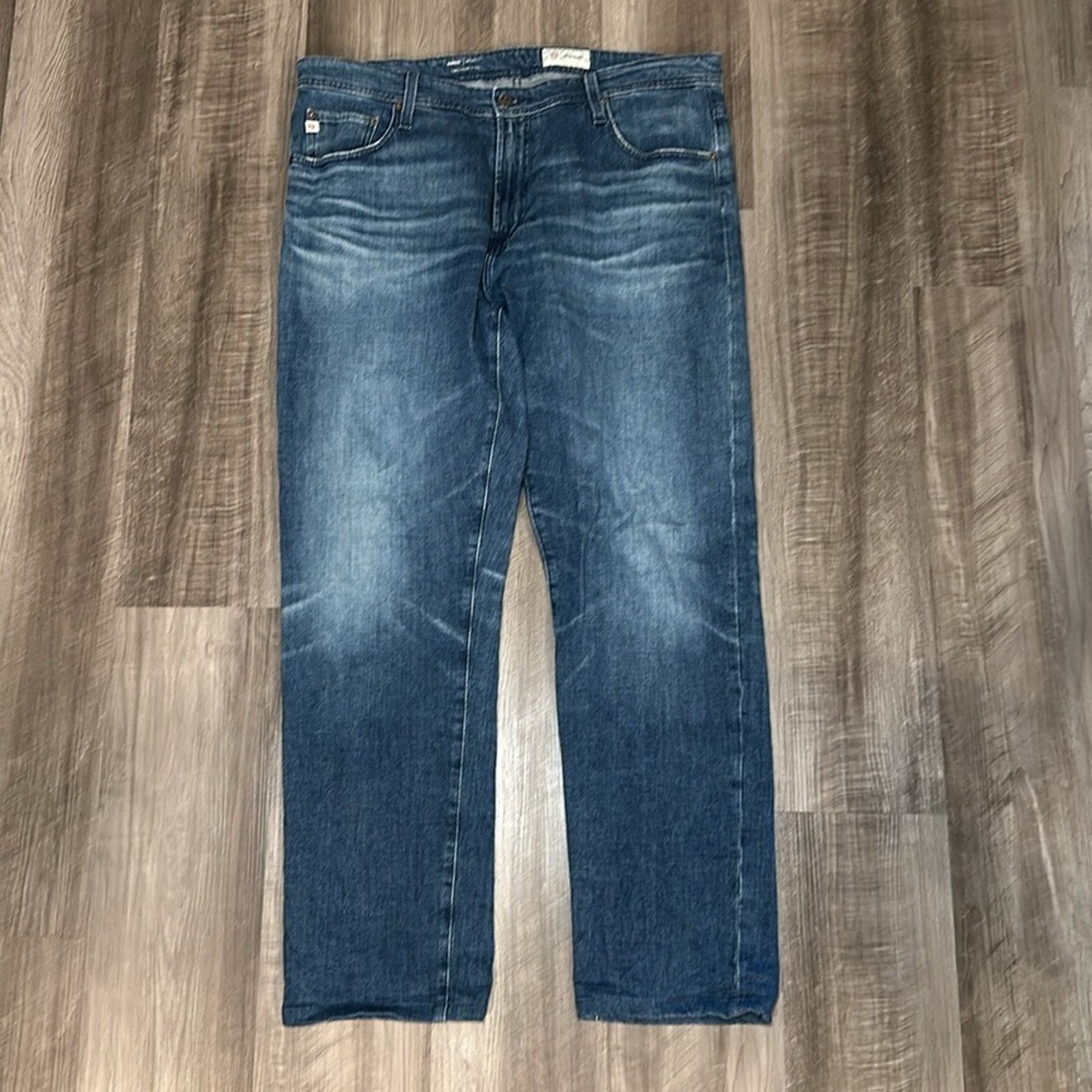 AG Adriano Goldschmied AG Jeans Owens Athletic Fit Jeans - 38x32 (Altered Length) Size US 38 / EU 54 - 2 Thumbnail