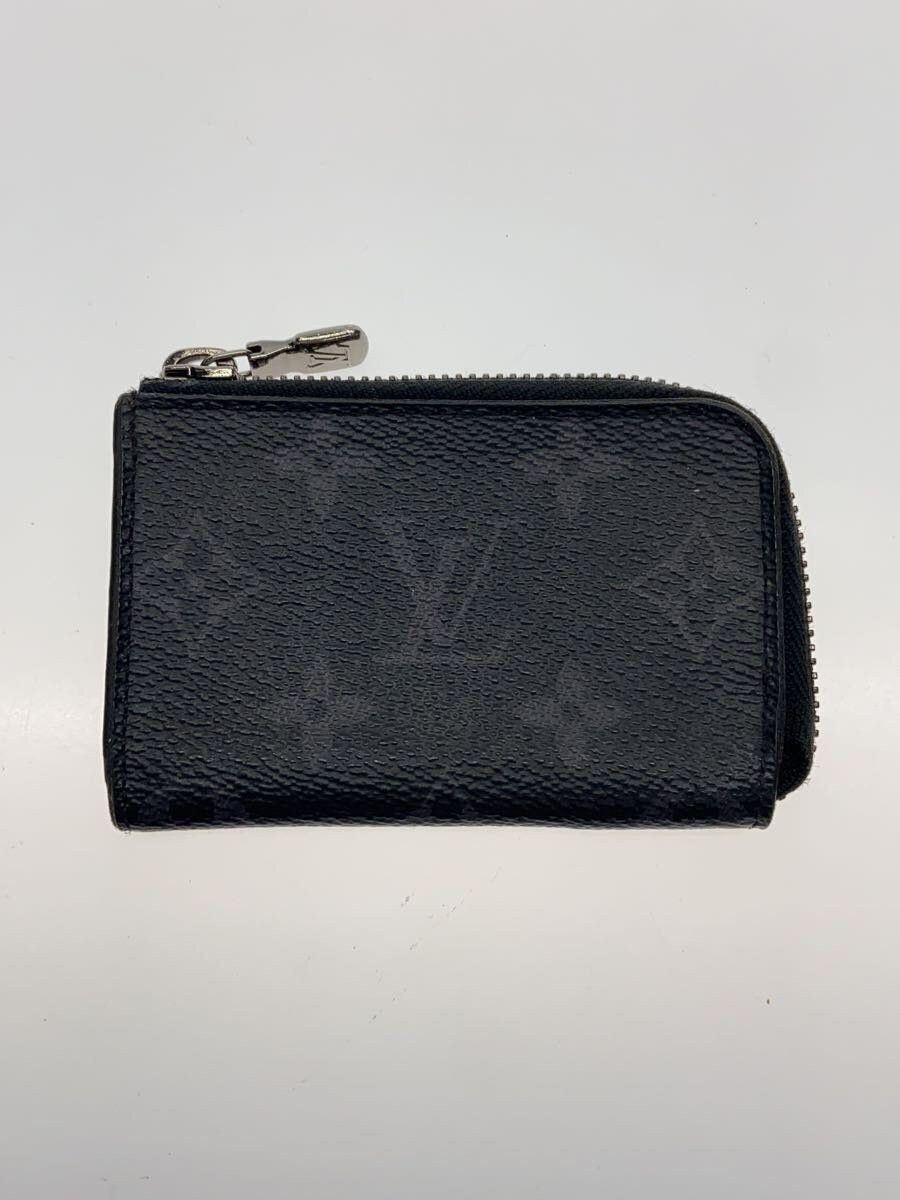 Louis Vuitton Louis Vuitton Monogram Eclipse Porte Monet Jour Black Size ONE SIZE - 1 Thumbnail