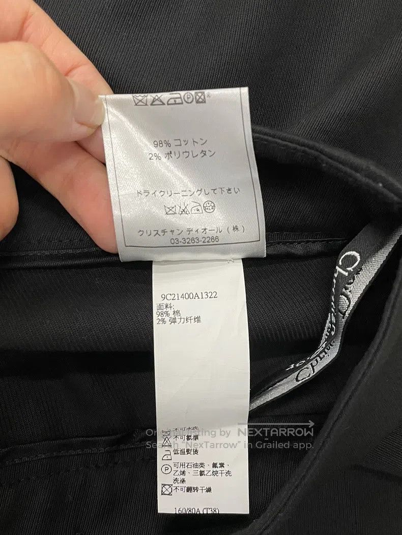 Dior Dior Black trousers Size 25" / US 0 / IT 36 - 5 Thumbnail
