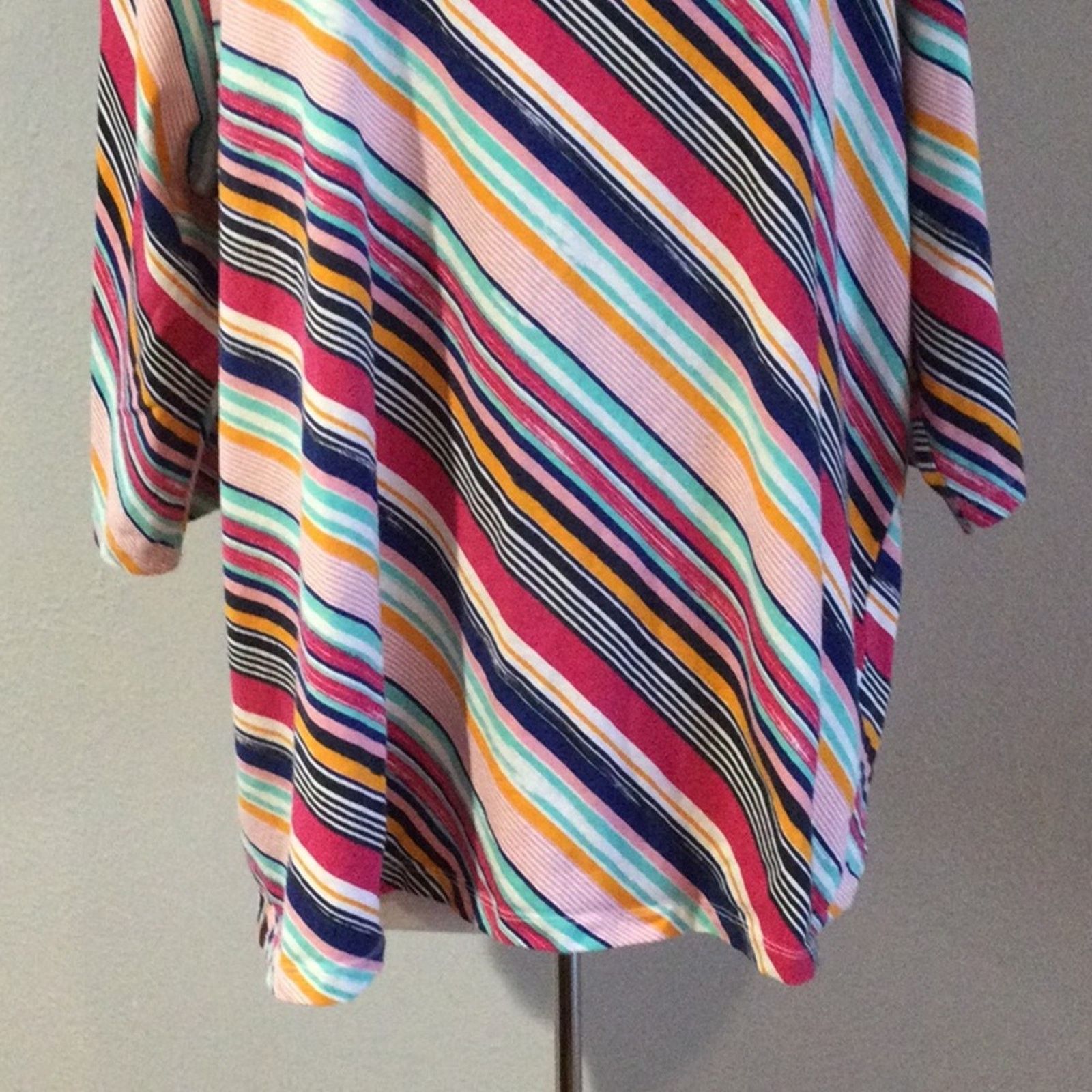 Other Jessica London 3/4 Sleeve Pullover Top Size 26/28 Size 4XL / US 24-26 - 3 Thumbnail