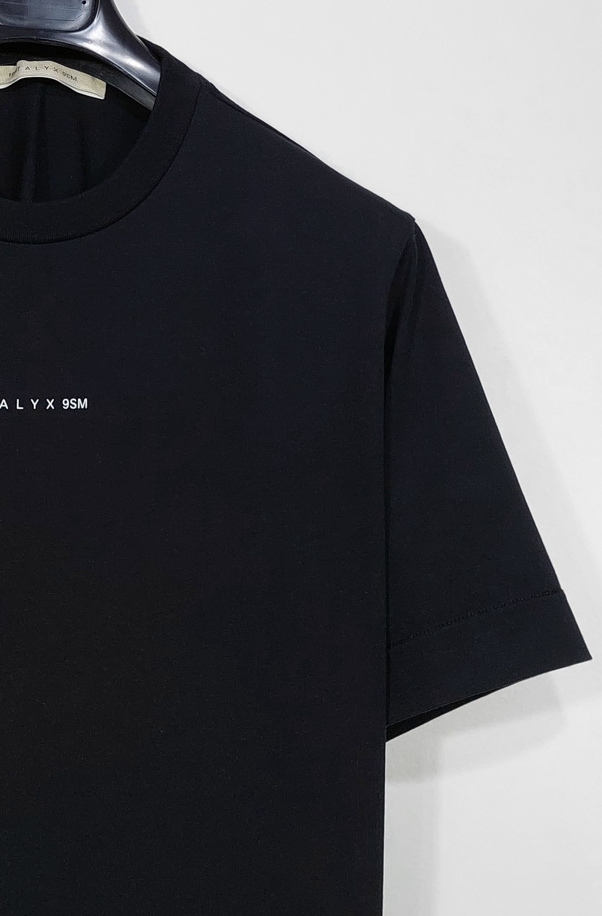 1017 ALYX 9SM back logo print cotton tshirt - black L Size US L / EU 52-54 / 3 - 6 Thumbnail