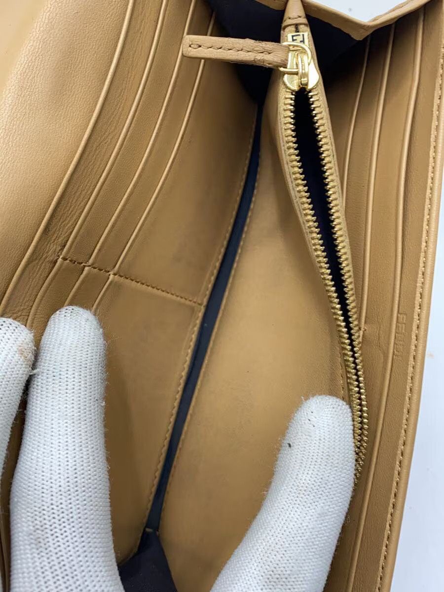 Fendi Fendi Long Wallet Beige Size ONE SIZE - 5 Thumbnail