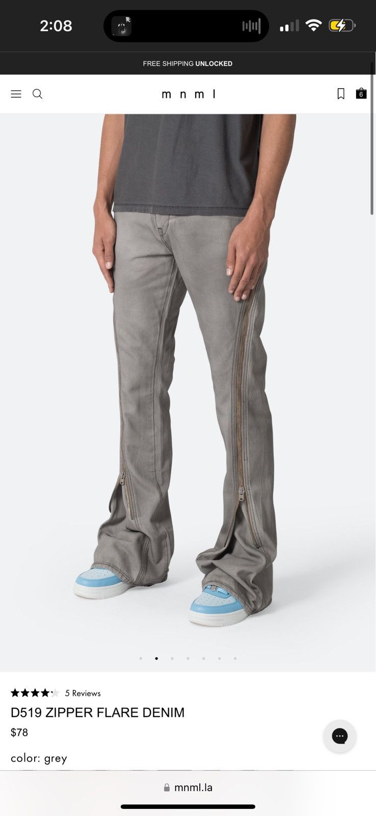 MNML 4 Pairs MNML Jeans Bundle Size US 34 / EU 50 - 3 Thumbnail