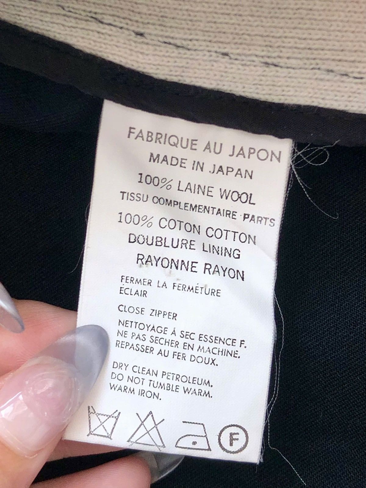 Y's × Yohji Yamamoto Y’s Yohji Yamamoto Tropical Noir Zip Jacket Size US M / EU 48-50 / 2 - 8 Thumbnail