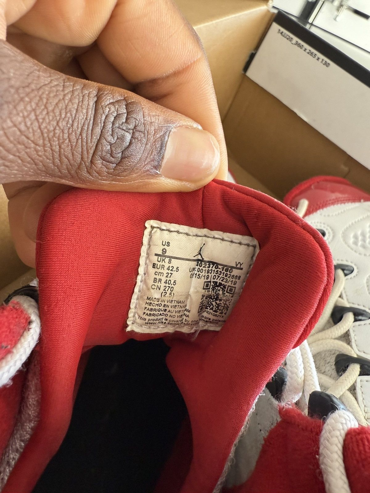 Jordan Brand Jordan 9 Retro Gym Red Size US 9 / EU 42 - 6 Thumbnail