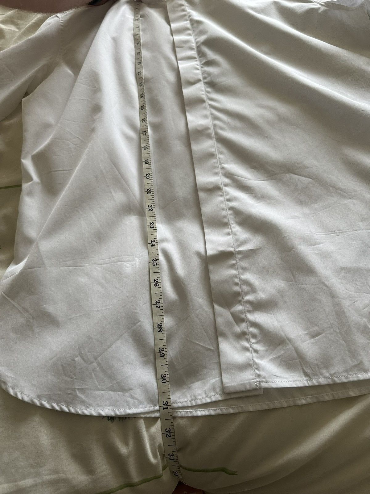 Saint Laurent Paris FW19 Saint Laurent fixed collar white shirt 40 Size 40R - 5 Thumbnail