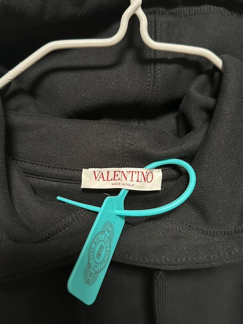 Valentino Valentino Valentino Black Hoodie with Large Logo-2506 Size US L / EU 52-54 / 3 - 3 Thumbnail