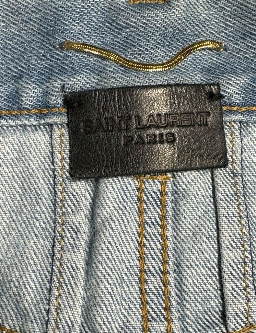 Saint Laurent Denim Skirt