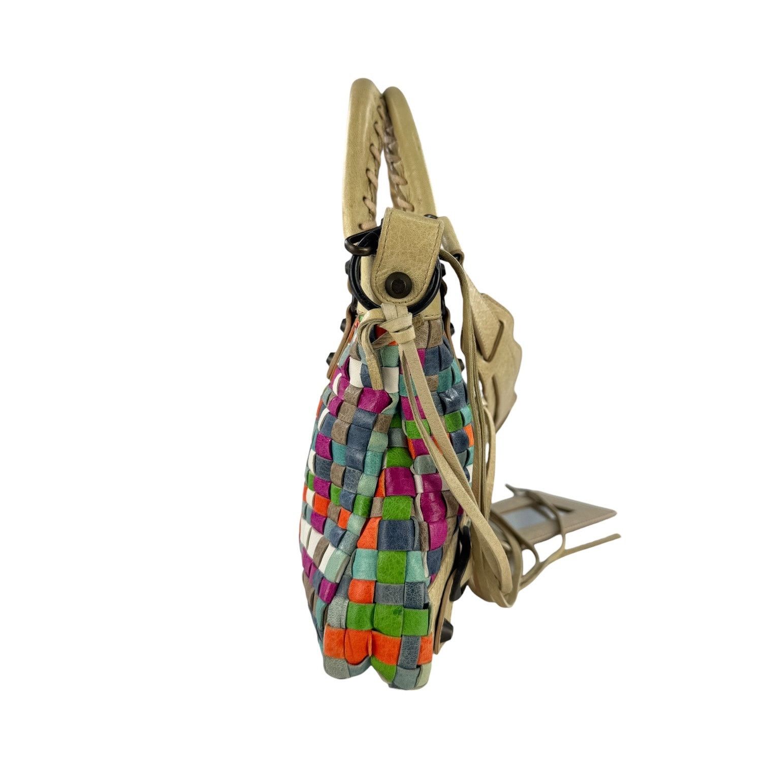 Bottega Veneta Balenciaga Multicolor Woven City Bag Size ONE SIZE - 6 Thumbnail