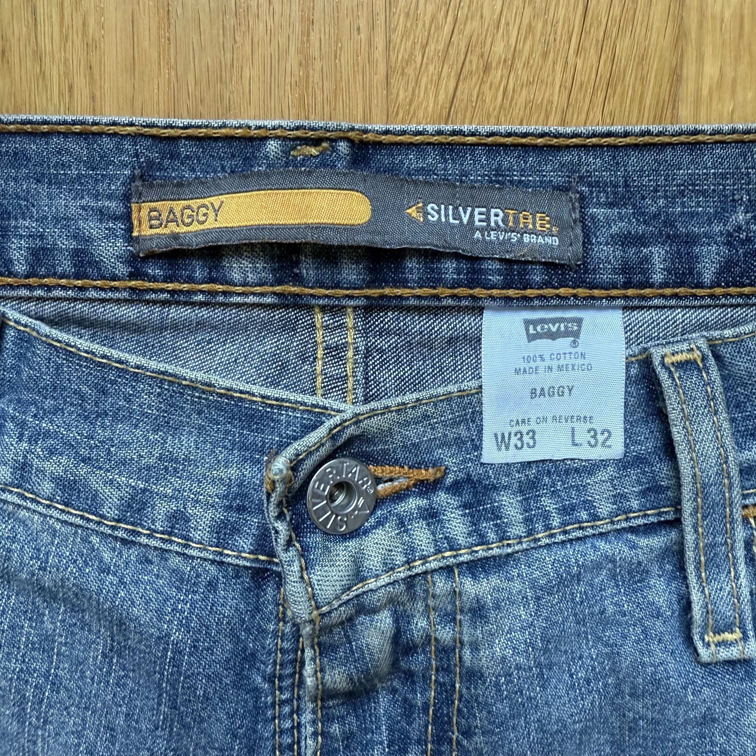 Levi's × Vintage 90s vintage Levi's Silvertab Baggy jeans Size US 33 - 3 Thumbnail