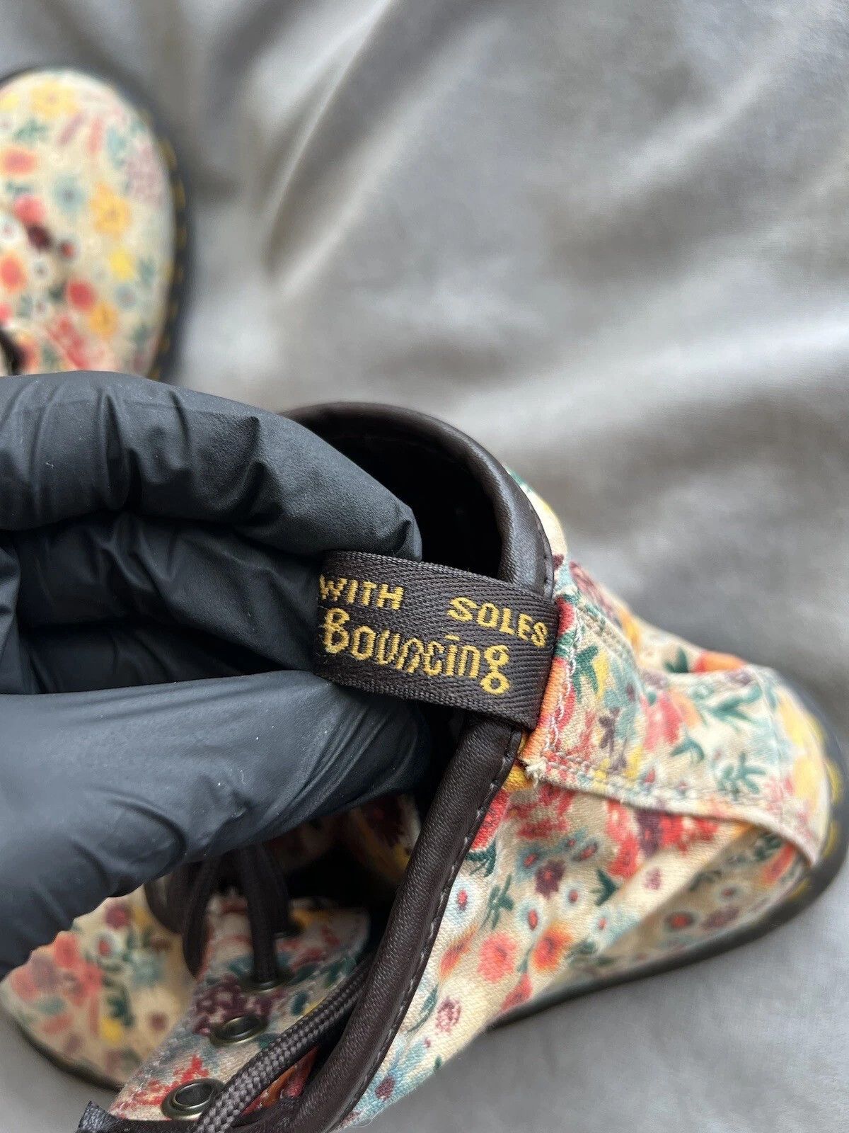 Dr. Martens Dr. Martens 1460 Wanderflower Canvas Boots Size 37 US 6 Size US 7 / IT 37 - 13 Thumbnail