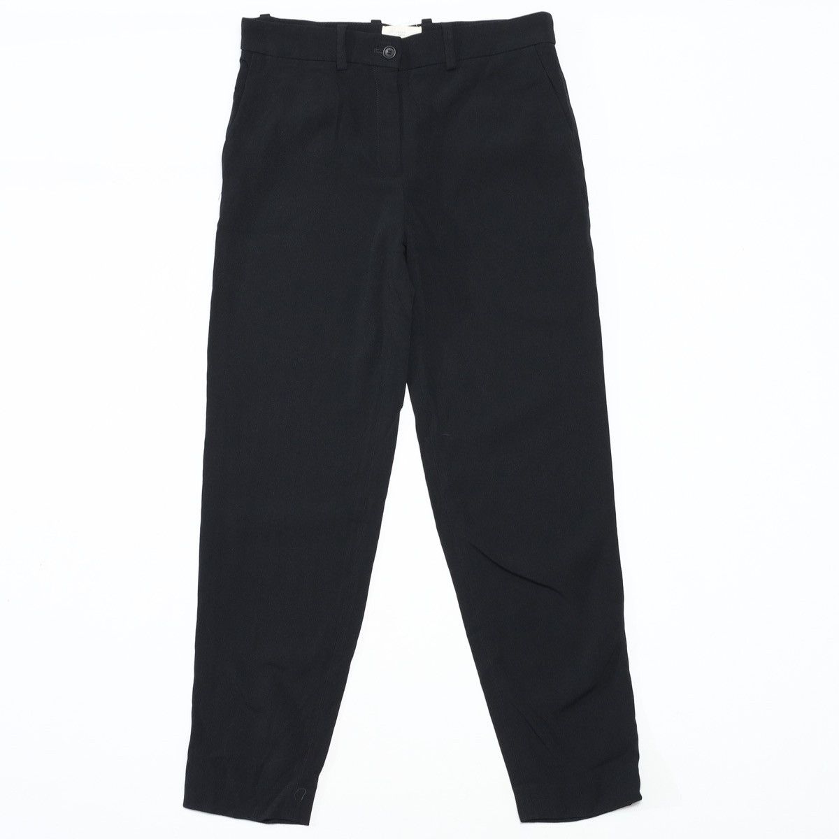 Sezane Sezane Cotton Viscose Black Pants Trousers Size 25" / US 0 / IT 36 - 4 Thumbnail
