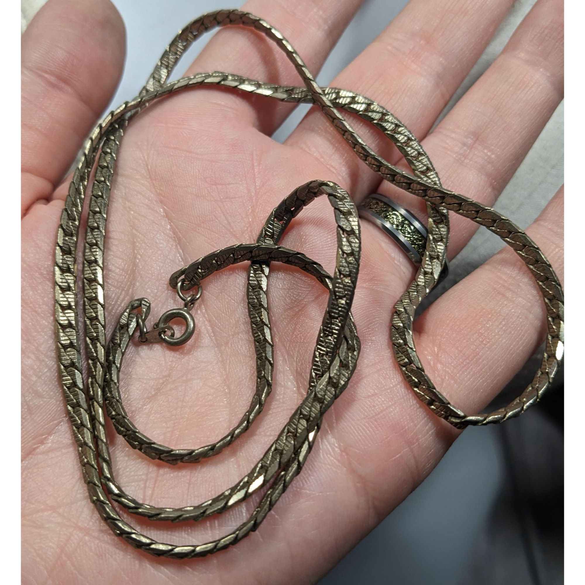 Other Classic Thick Silver Tone Chain Necklace Size ONE SIZE - 5 Thumbnail