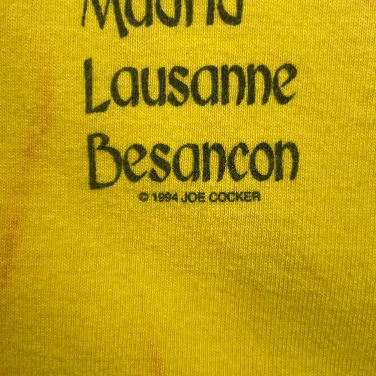 Designer 1994 Joe Cocker Tour Tee Size US XL / EU 56 / 4 - 7 Thumbnail