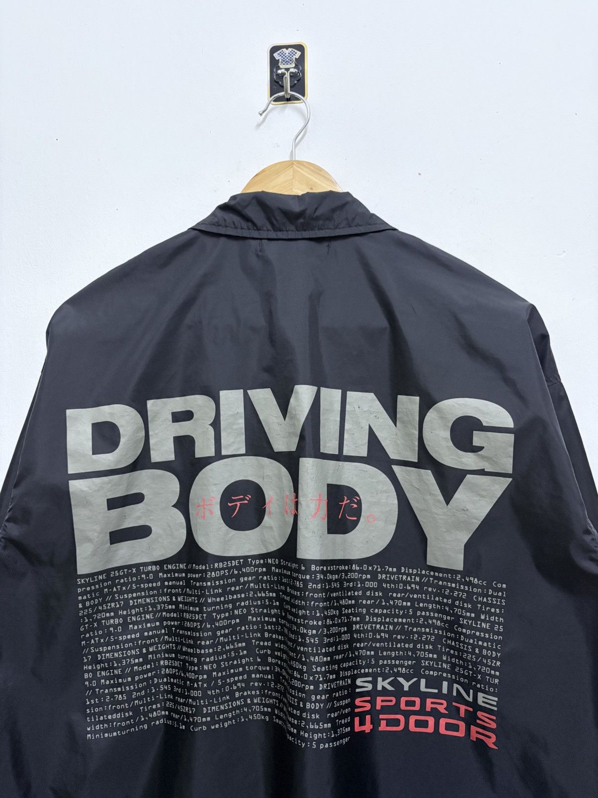 Vintage 2000's Nissan - Skyline Sports 4 Door Coach Jacket Size US XL / EU 56 / 4 - 3 Thumbnail