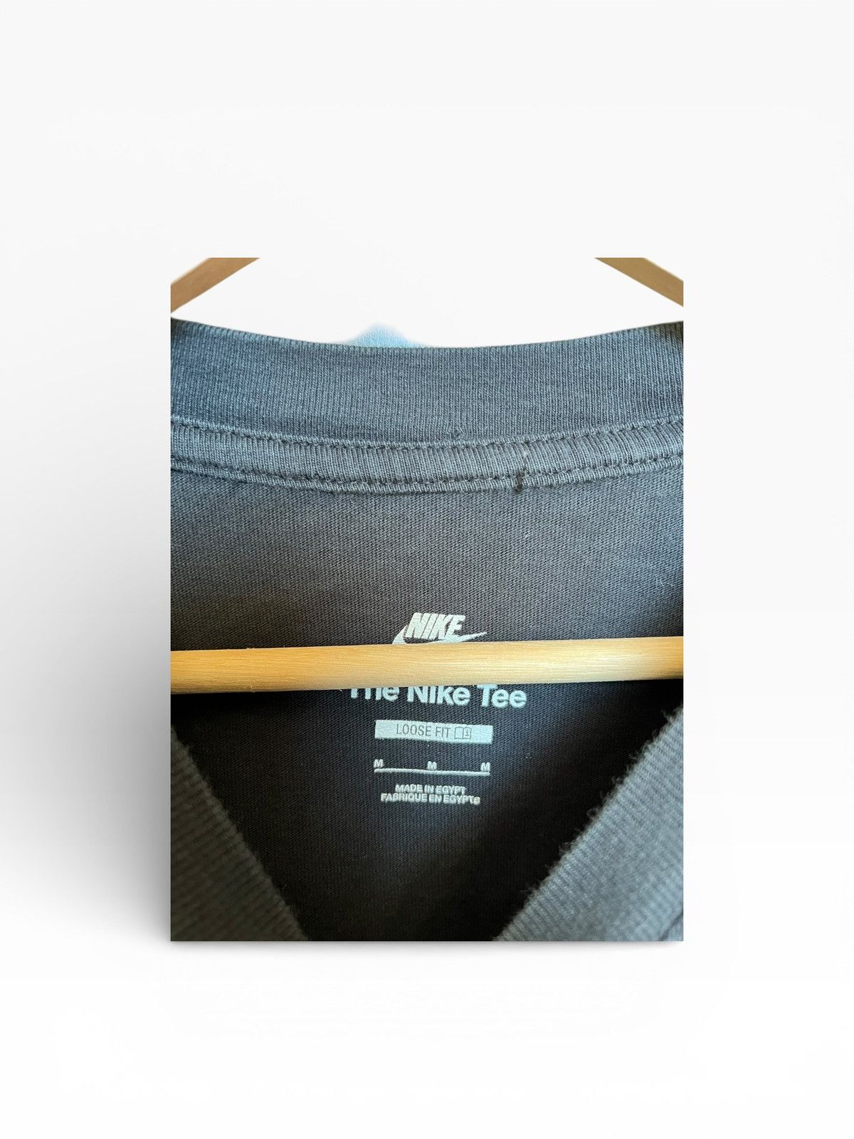 Nike Nike “Nice” Swoosh Graphic Tee Black slightly cropped Size US M / EU 48-50 / 2 - 2 Thumbnail