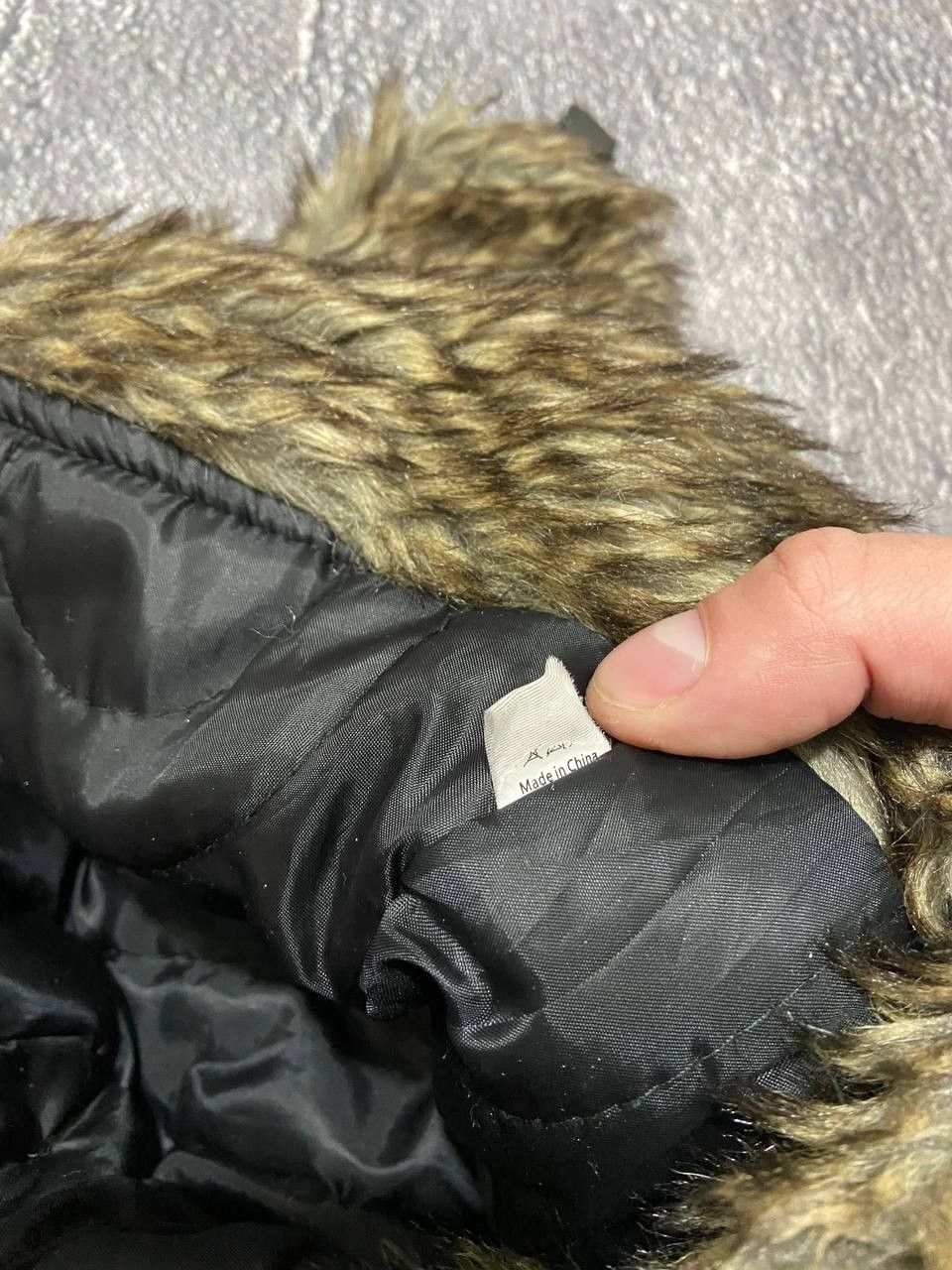Outdoor Voices vintage fur hat with earflaps in check Size ONE SIZE - 7 Thumbnail