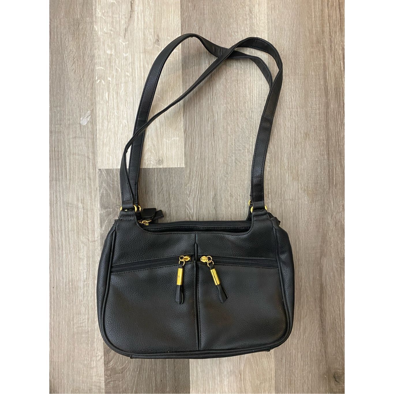 Samsonite Samsonite Double Strap Black Shoulder Bag Purse Size ONE SIZE - 1 Thumbnail