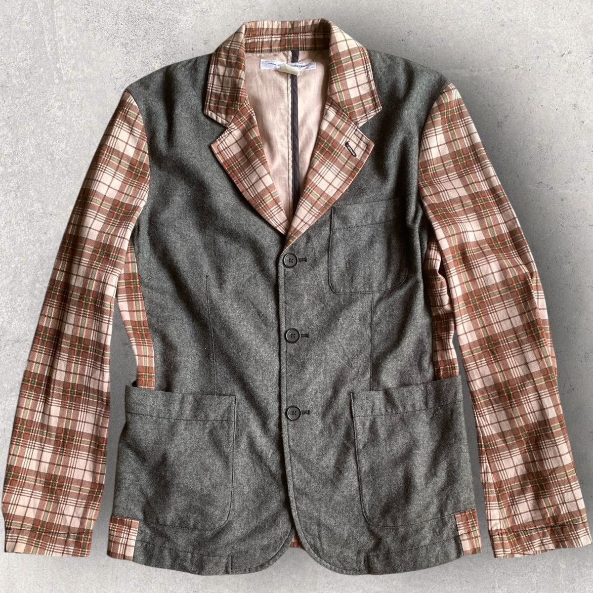 Comme des Garcons SHIRT AW13 Runway Plaid Blazer First Look Size US S / EU 44-46 / 1 - 4 Thumbnail