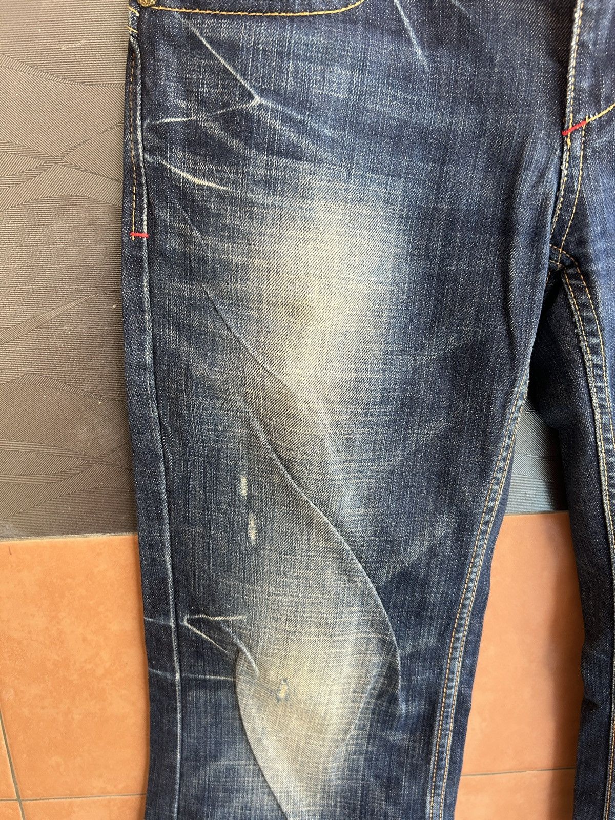 If Six Was Nine 90s Studio RP Faded Flared Bootcut Denim Pants Lgb Style Size US 26 / EU 42 - 8 Thumbnail
