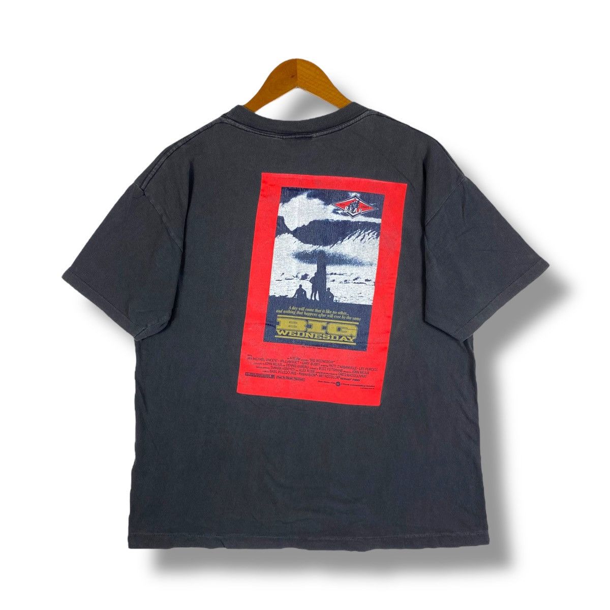 Vintage 90's BEAR Big Wednesday Movie Misprinted Graphic Tee