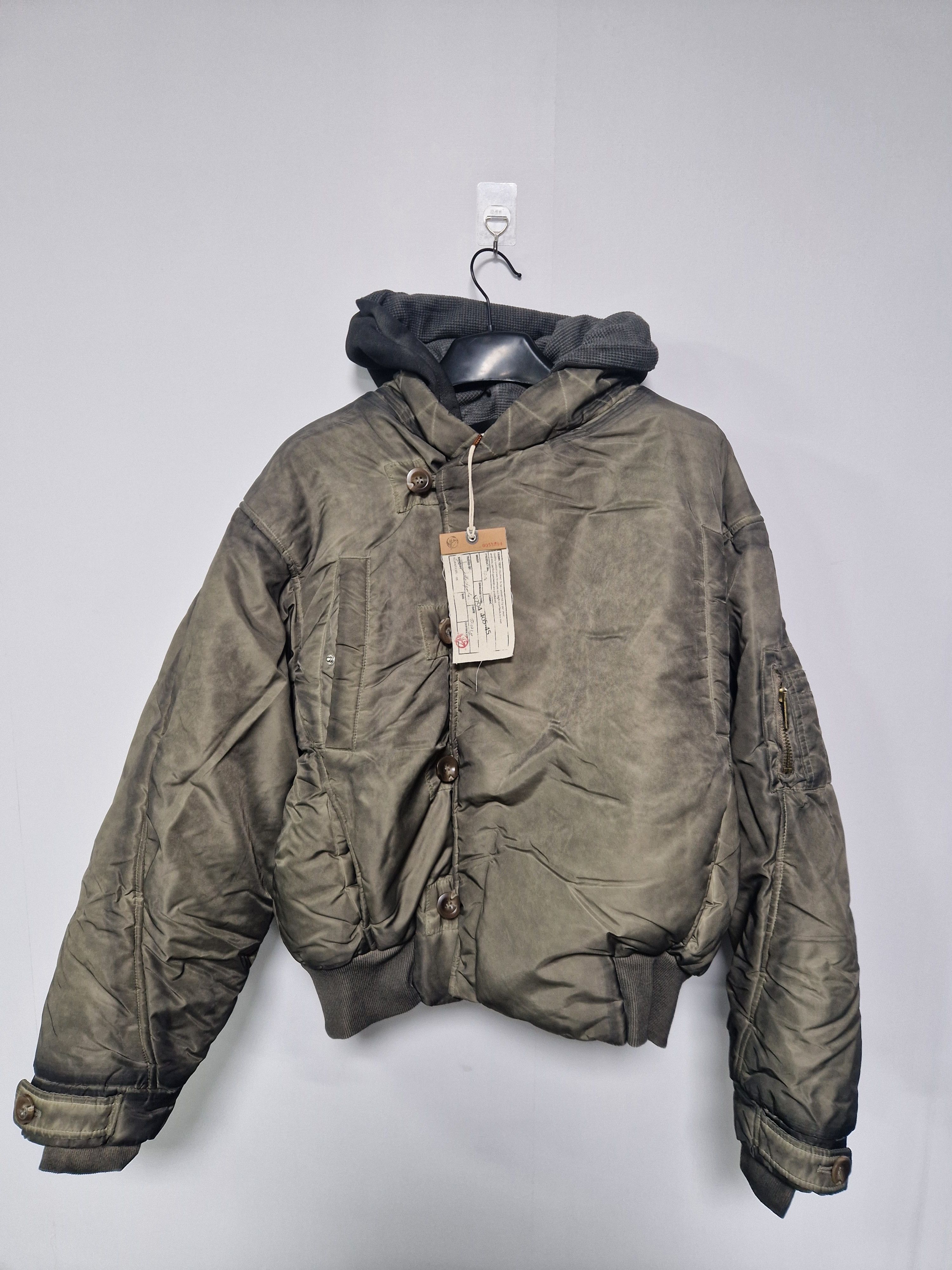 No Faith Studios No Faith Studios Cargo Bomber Denim Jacket | Grailed