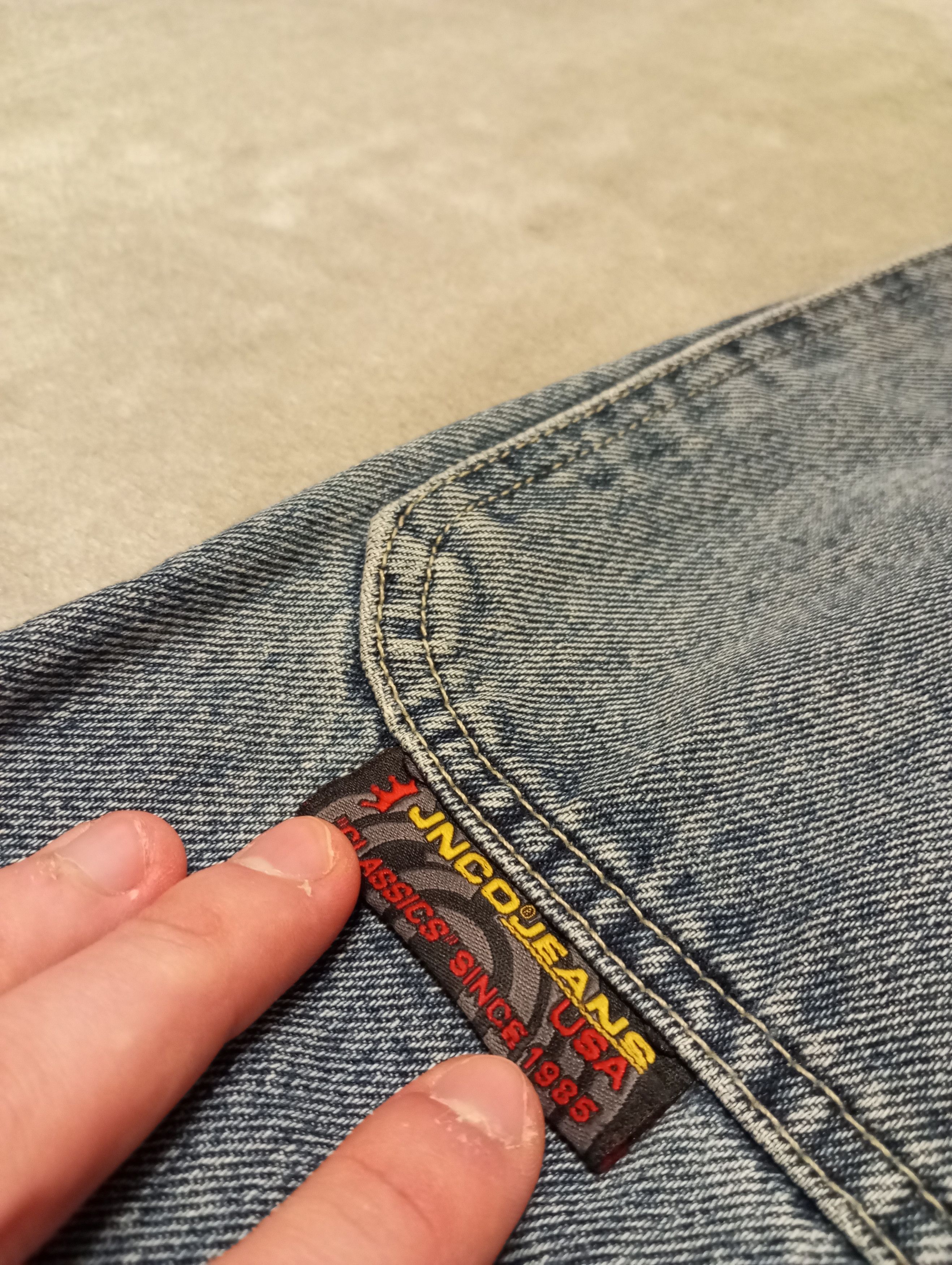 JNCO × Vintage Jnco baggy pants streetwear drip wide leg hip hop Size US 32 / EU 48 - 4 Thumbnail