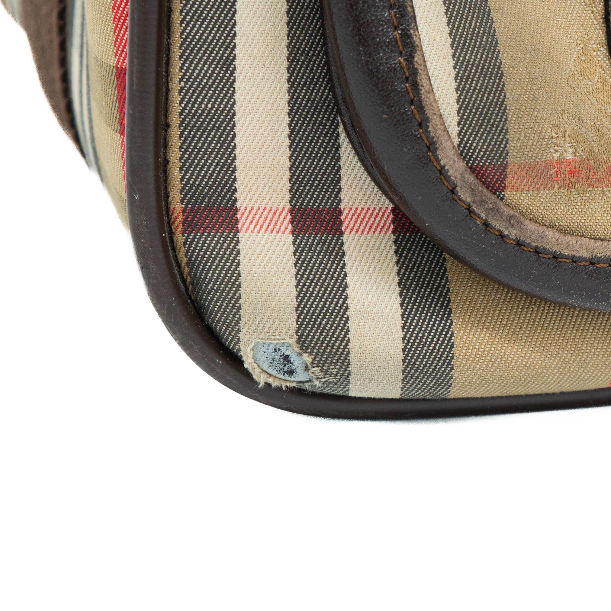 Burberry BURBERRY Check Monogram Camera Bag Crossbody Vintage 90s 00s Size ONE SIZE - 13 Thumbnail
