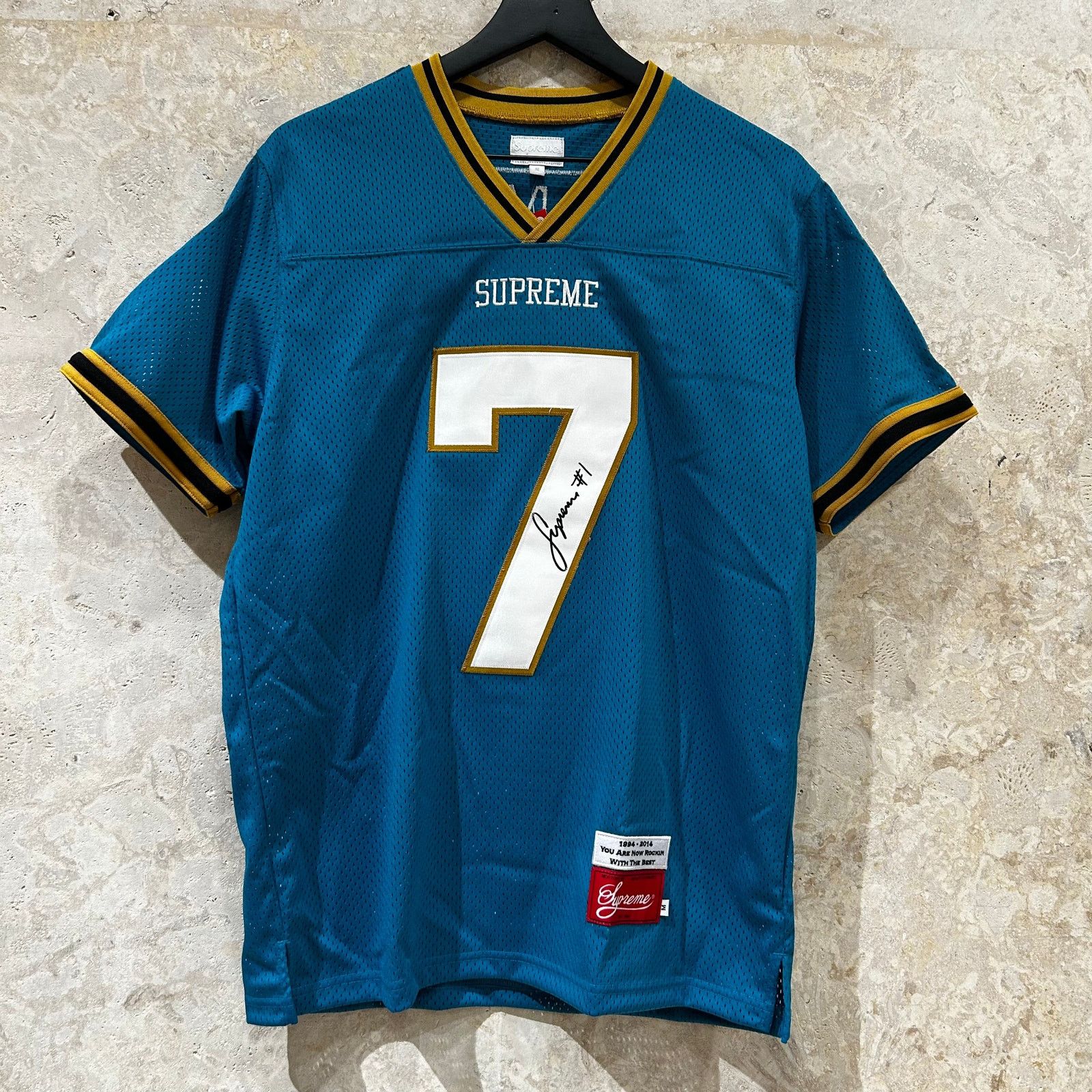 Supreme SS14 Supreme Hail Mary Football Jersey Size M | Grailed