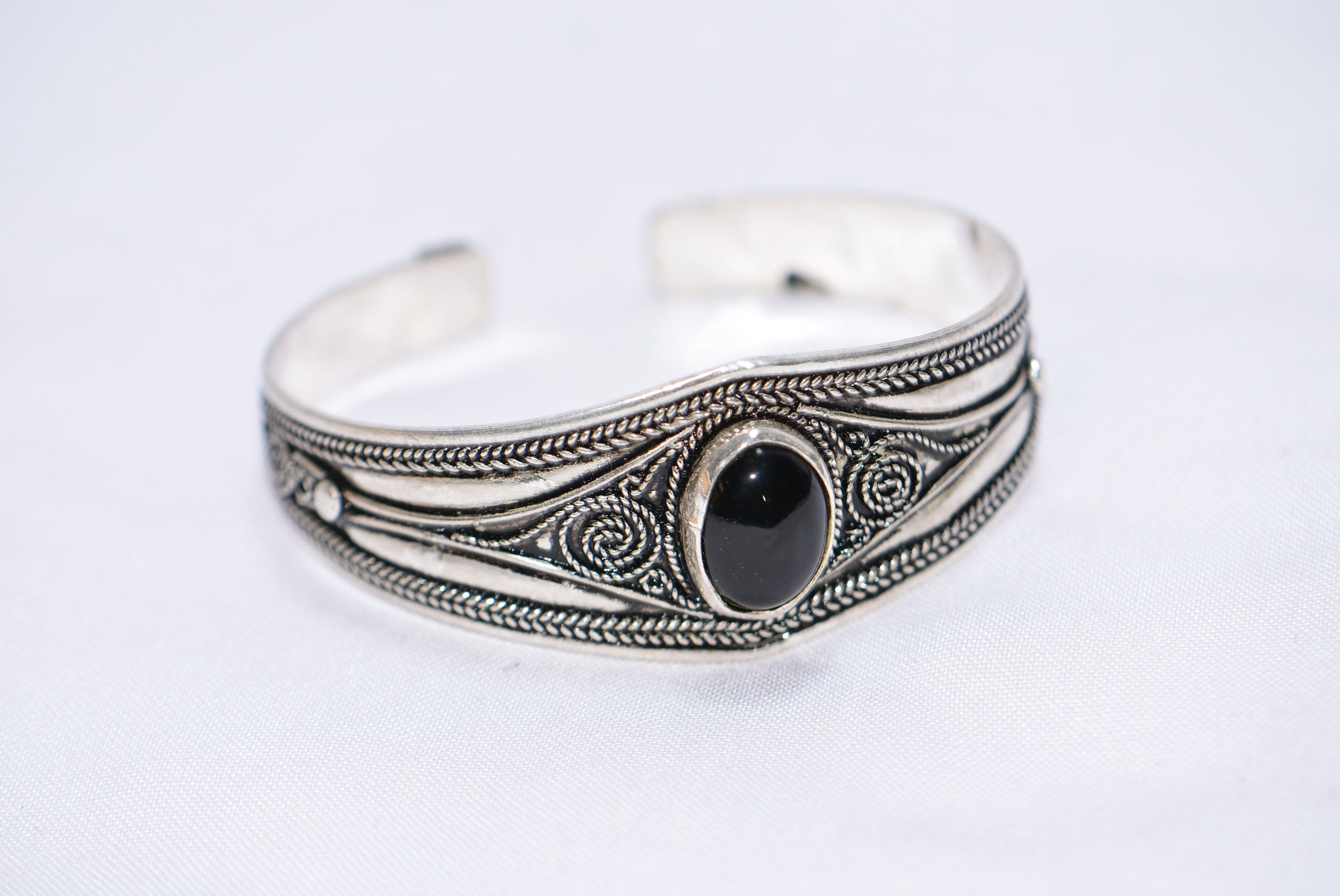 Handmade × Jewelry Silver Bracelet Berber Morocco Size ONE SIZE - 3 Thumbnail
