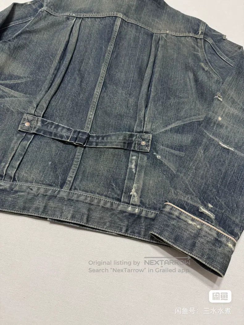 Neighborhood Neighborhood Ripped Washed Denim Jacket Size US M / EU 48-50 / 2 - 6 Thumbnail