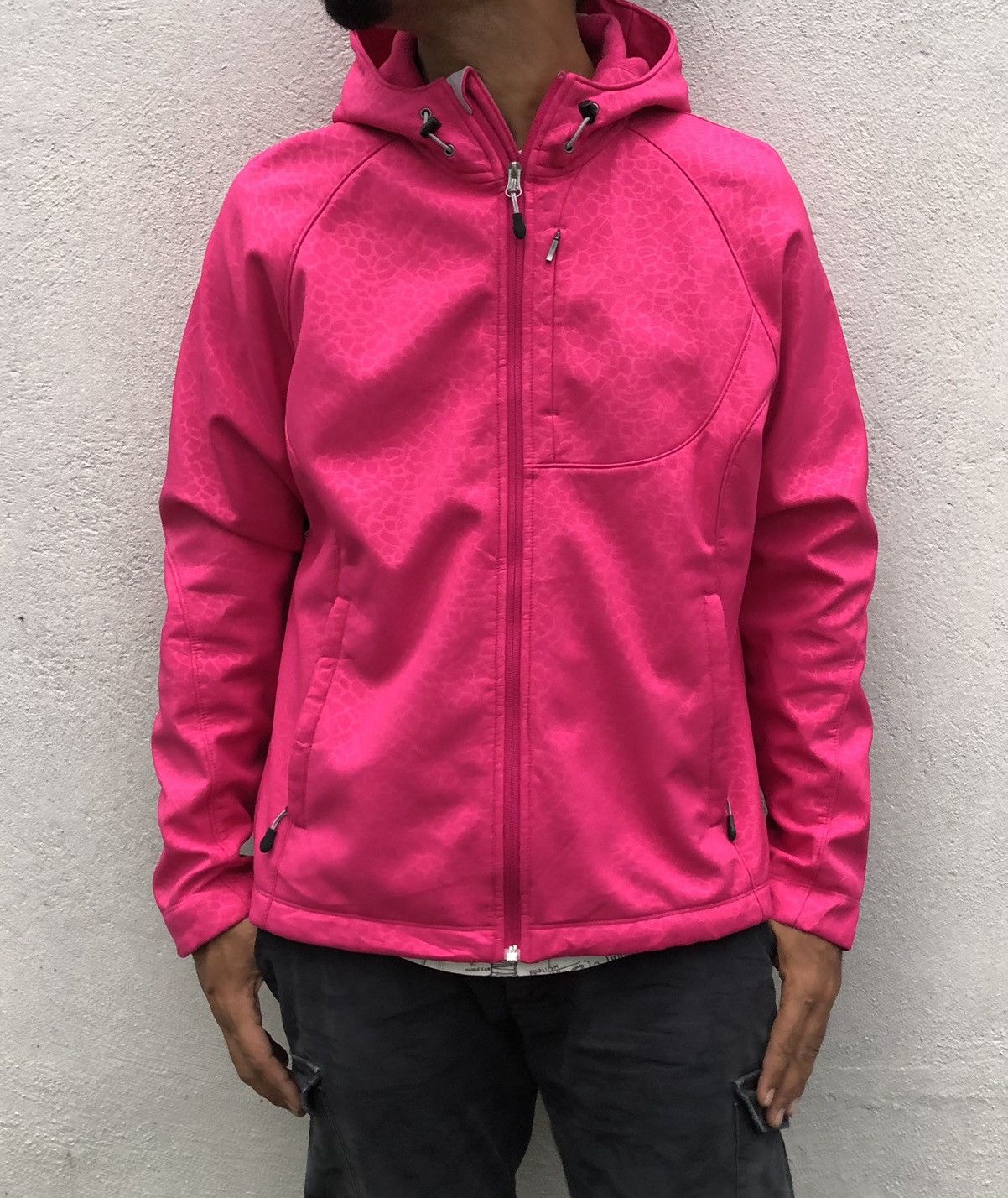 Japanese Brand Kirkland Signature Softshell Lined Fleece Hoodie Jacket Size US M / EU 48-50 / 2 - 3 Thumbnail