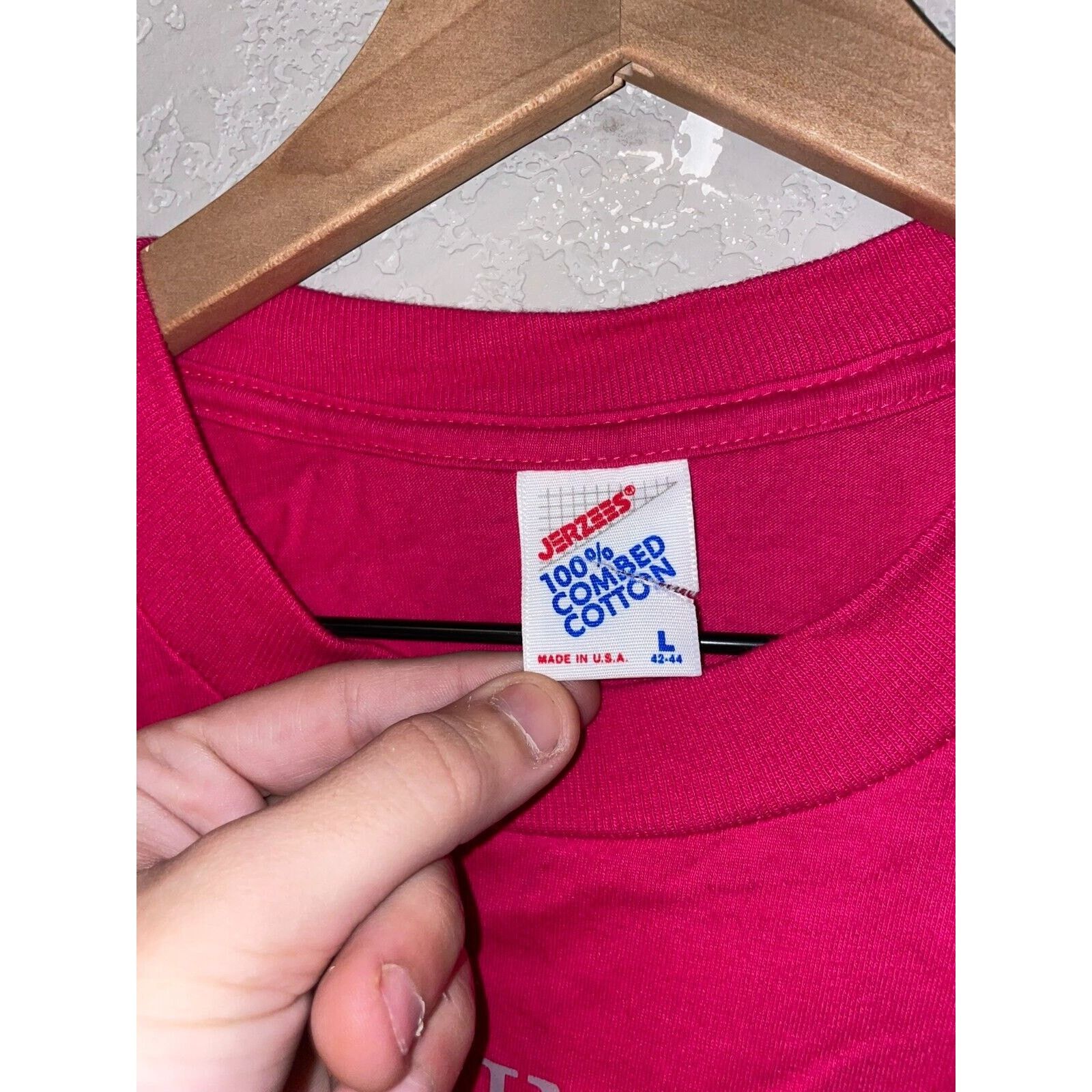 Jerzees Vintage Aunt Shirt Simply The Best Bozeman Montana Pink Tee Size US L / EU 52-54 / 3 - 7 Thumbnail