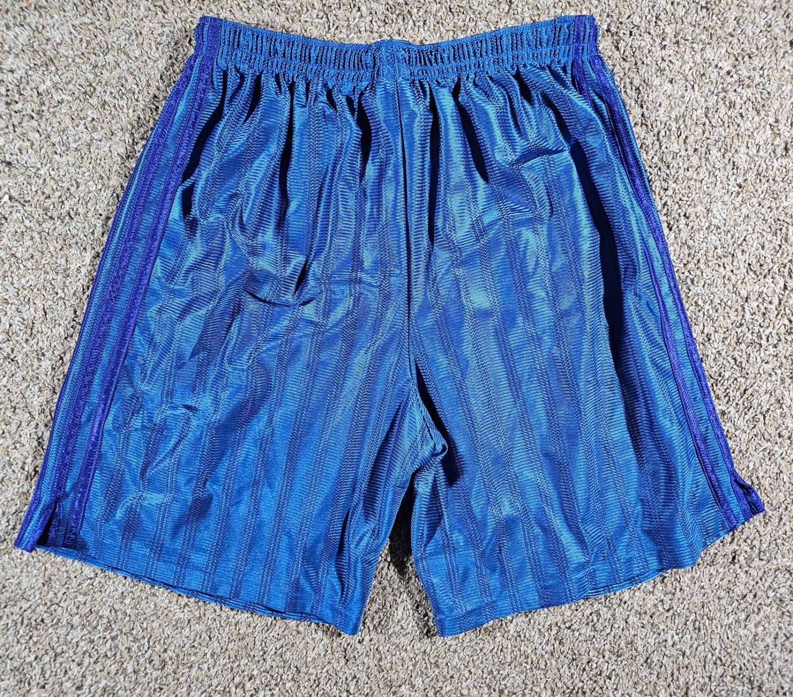 Adidas Adidas Blue Drawstring Shorts L Size US 34 / EU 50 - 6 Thumbnail