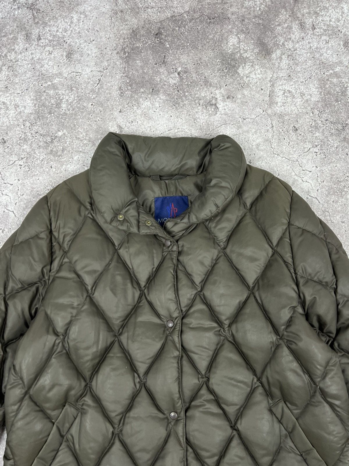Moncler Vintage Moncler Down Quilted Jacket Button Size L / US 10 / IT 46 - 4 Thumbnail