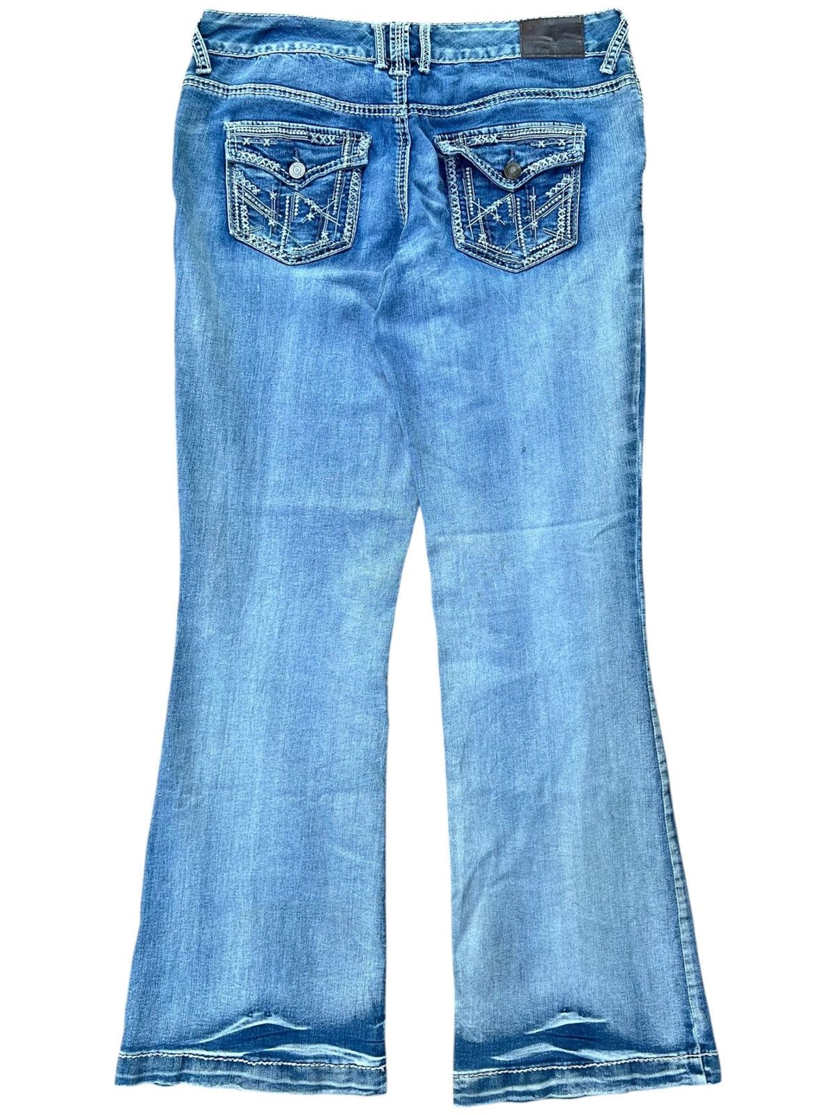 Japanese Brand Flared Maurices Y2K Jeans Size US 34 / EU 50 - 1 Thumbnail
