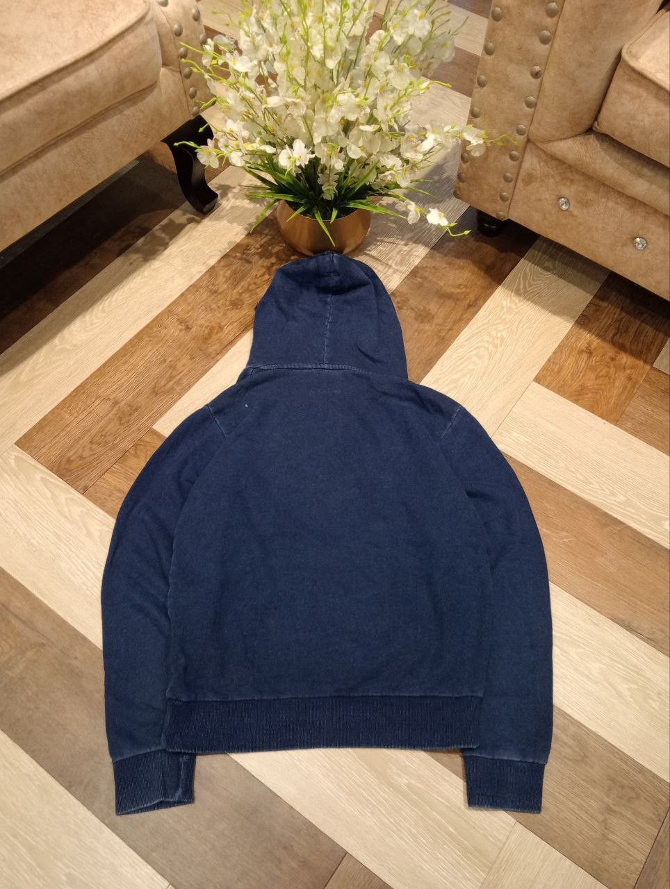 Blue Blue Japan FRUIT OF THE LOOM X BLUE BLUE JAPAN INDIGO DYED HOODIE Size US M / EU 48-50 / 2 - 11 Thumbnail