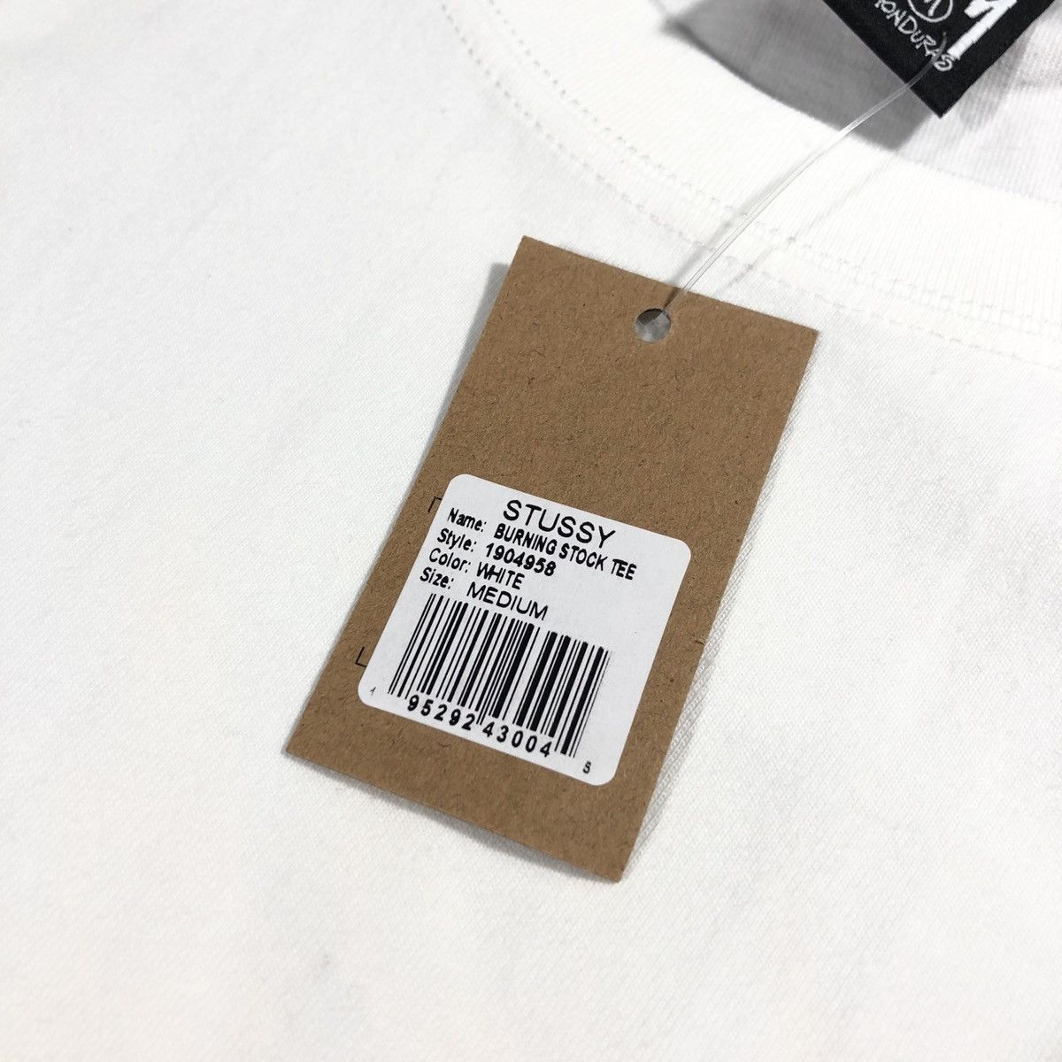 Stussy × Vintage Stussy Burning Stock Tee Size US M / EU 48-50 / 2 - 7 Thumbnail