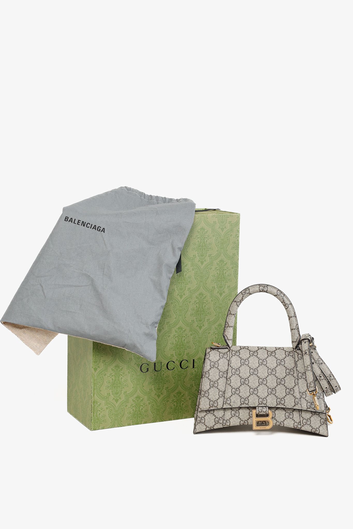 Balenciaga × Gucci Gucci x Balenciaga GG Supreme The Hacker Project Hourglass Size ONE SIZE - 14 Thumbnail