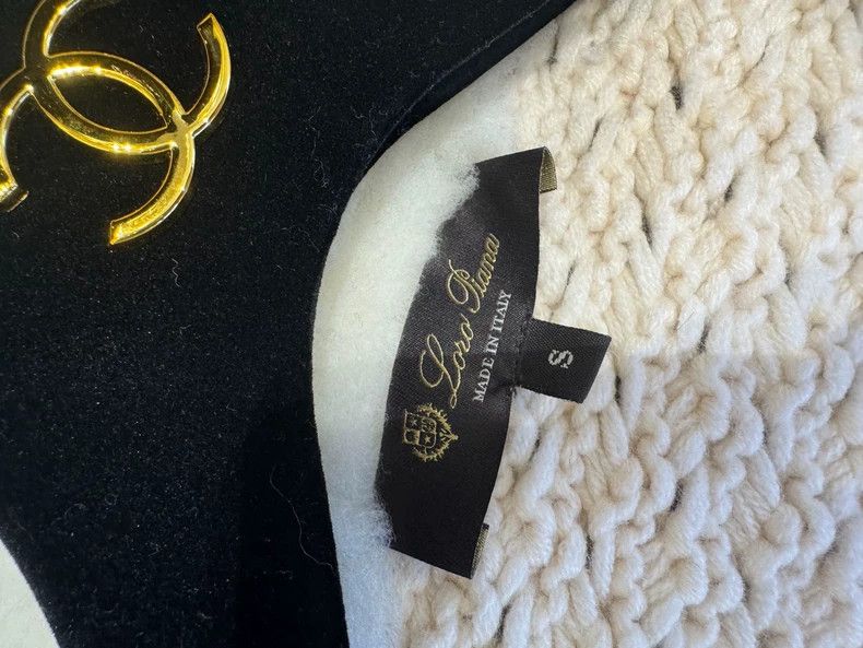 Loro Piana LORO PIANA White cashmere knit cap coat Size S / US 4 / IT 40 - 3 Thumbnail