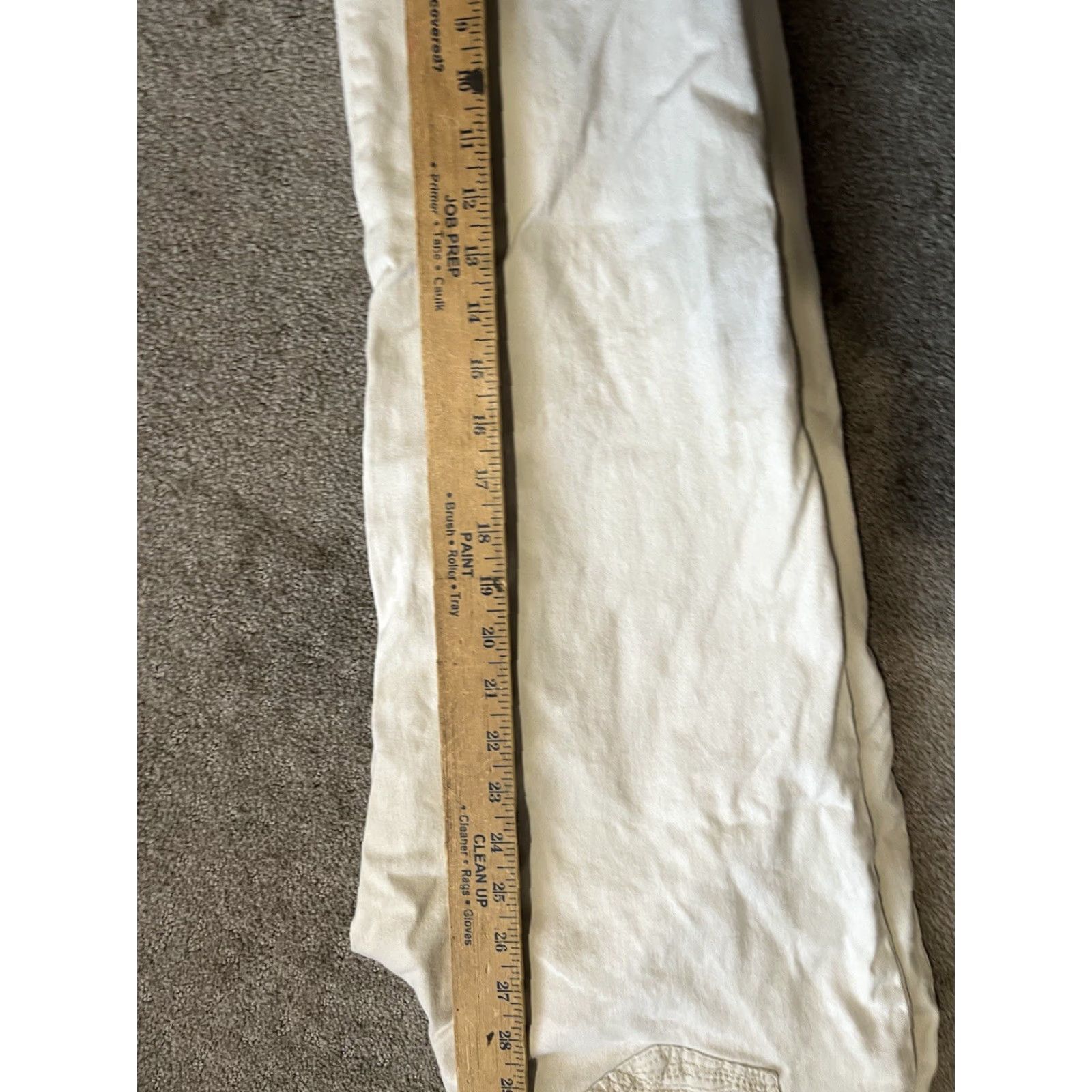 Gloria Vanderbilt Gloria Vanderbilt Jeans Womens 12 Beige All Around Slimming Amanda High Rise Size 34" / US 12 / IT 48 - 6 Thumbnail