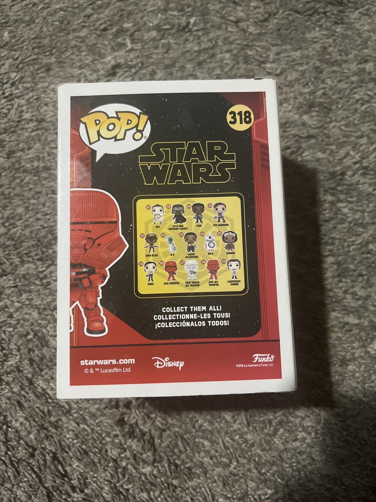 Star Wars Funko Pop! Sith Jet Trooper Bobble-Head Size ONE SIZE - 2 Thumbnail