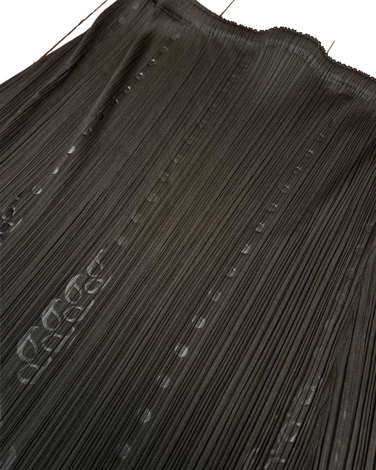 Pleats Please Issey Miyake Pleats Please Issey Miyake Grahic Maxi Skirt Size 4 c.2004 Size 28" / US 6 / IT 42 - 5 Thumbnail