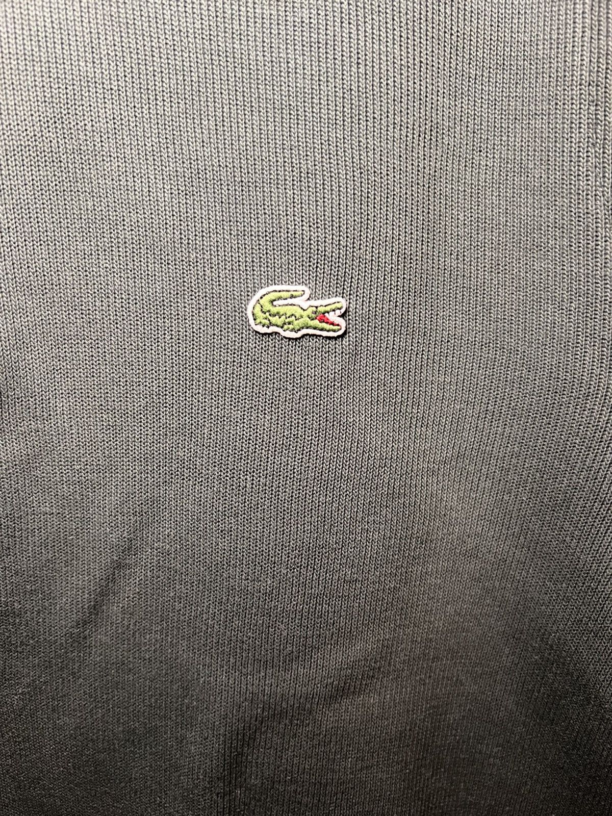 Lacoste Vintage Lacoste logo quarter zip sweater Size US L / EU 52-54 / 3 - 7 Thumbnail