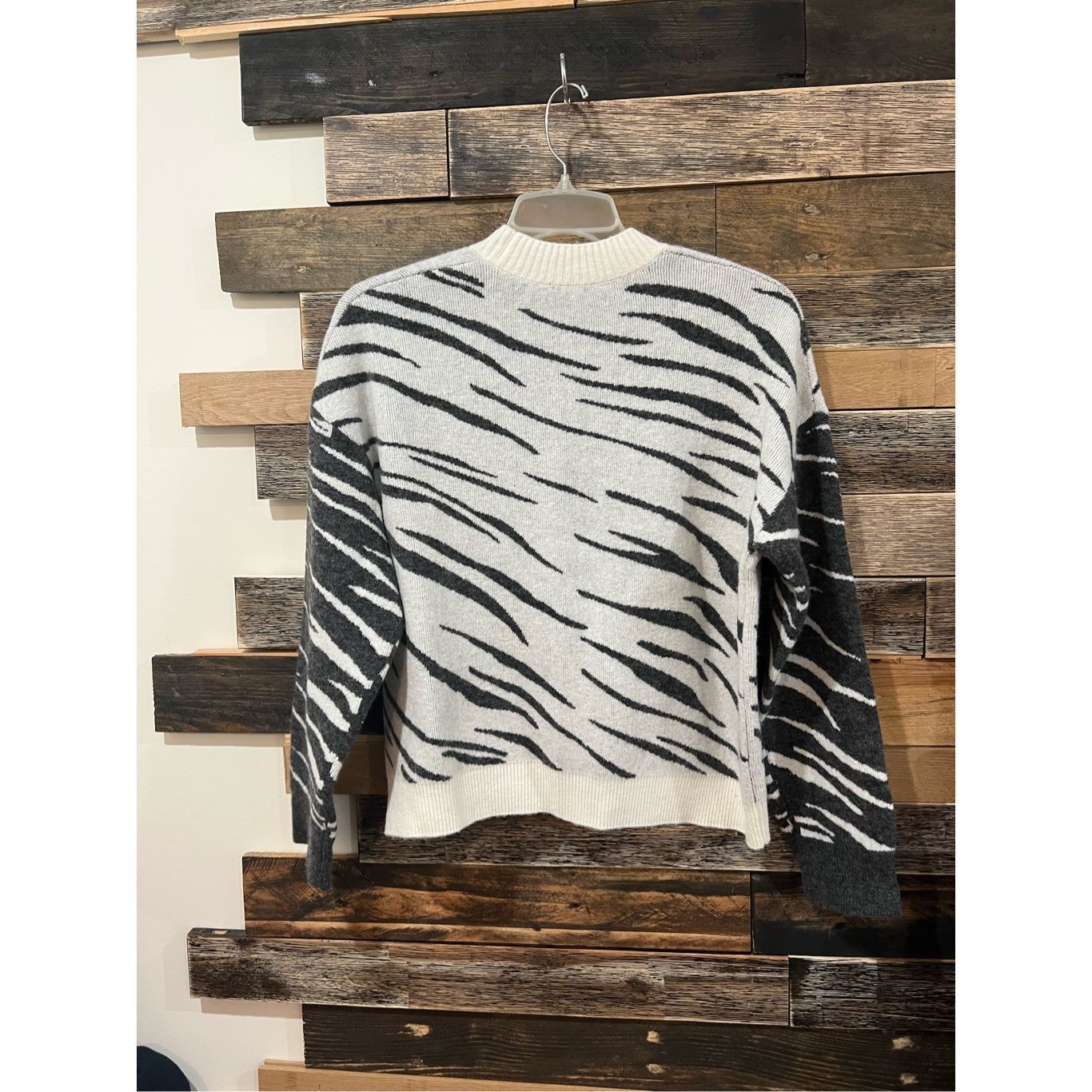 Rails Rails Lana Mixed Abstract Tiger Wool Cashmere Blend Sweater Size S Size S / US 4 / IT 40 - 4 Thumbnail